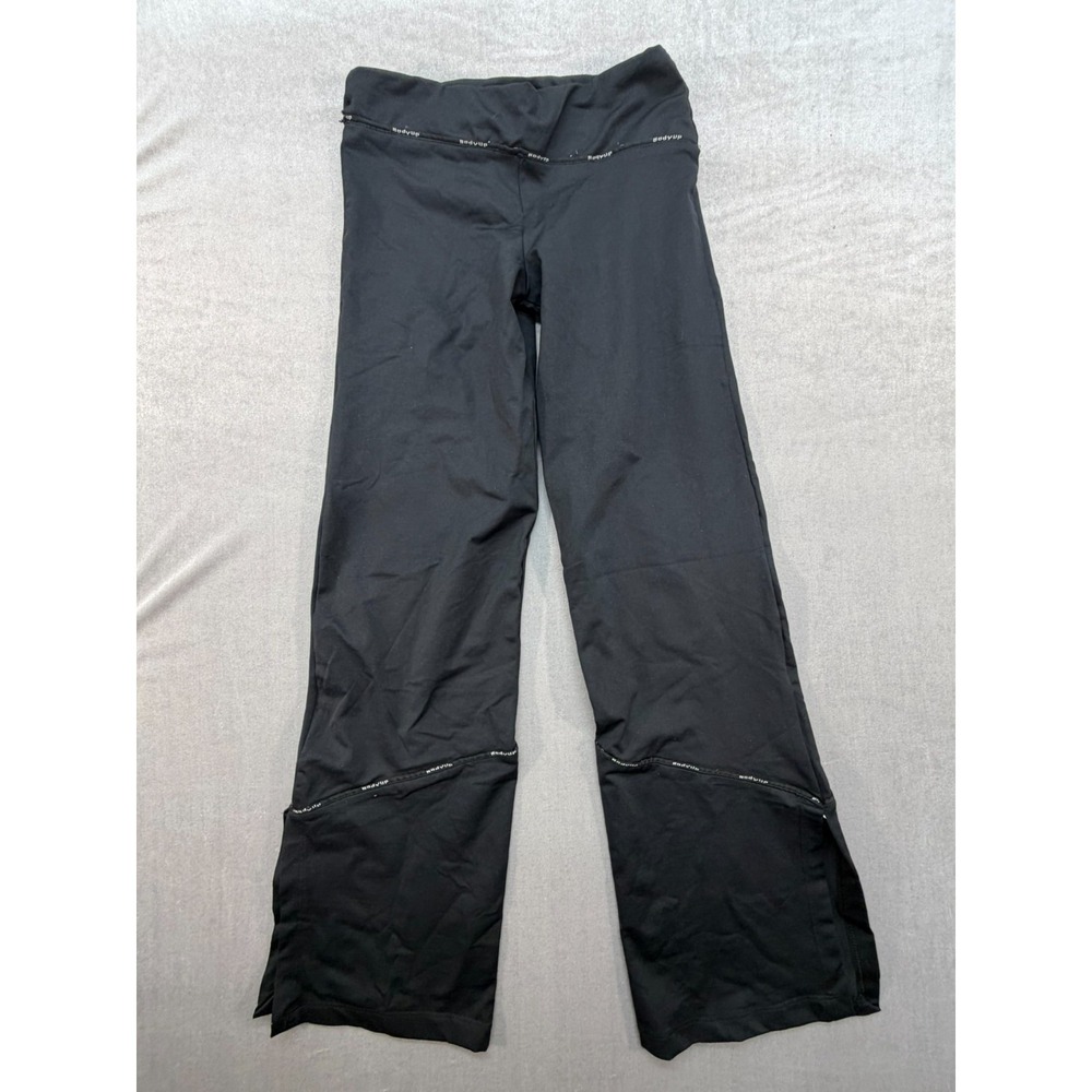 Vintage Body Up Women Sweat Pants Small‎ Black Made in USA